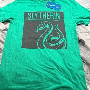 NWT HARRY POTTER LOOTCRATE SLYTHERIN HOUSE SHIRT SZ S